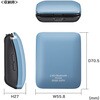 MA-WBBS526BL ブルーLEDマウス Bluetooth 5.2/ワイヤレス 静音 サンワサプライ 06835731