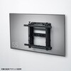 CR-PLKG20BK 液晶ディスプレイ壁掛け金具 プッシュ式 サンワサプライ 06835758