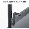 CR-PL72BK 液晶ディスプレイスタンド 60～100型対応 手動昇降 サンワサプライ 06835776