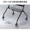 CR-PL72BK 液晶ディスプレイスタンド 60～100型対応 手動昇降 サンワサプライ 06835776