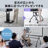 CR-PL72BK 液晶ディスプレイスタンド 60～100型対応 手動昇降 サンワサプライ 06835776