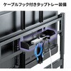CR-PL72BK 液晶ディスプレイスタンド 60～100型対応 手動昇降 サンワサプライ 06835776