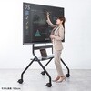 CR-PL72BK 液晶ディスプレイスタンド 60～100型対応 手動昇降 サンワサプライ 06835776