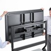 CR-PL72BK 液晶ディスプレイスタンド 60～100型対応 手動昇降 サンワサプライ 06835776