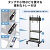 CR-PL69BK 液晶ディスプレイスタンド 32～75型対応 サンワサプライ 06835819