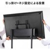 CR-PL69BK 液晶ディスプレイスタンド 32～75型対応 サンワサプライ 06835819