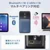 400-MAWB236BK ブルーLEDマウス Bluetooth/ワイヤレス 静音 サンワダイレクト 06835862