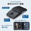 400-MAWB236BK ブルーLEDマウス Bluetooth/ワイヤレス 静音 サンワダイレクト 06835862