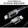 500-USB098W USB TypeCケーブル 充電専用 PD100W対応 サンワダイレクト 06835871