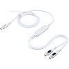 500-USB098W USB TypeCケーブル 充電専用 PD100W対応 サンワダイレクト 06835871