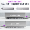 400-VGA024 ドッキングステーション USB TypeC サンワダイレクト 06835889