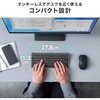 400-SKB087 キーボード Bluetooth/ワイヤレス サンワダイレクト 06835907
