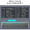 400-SKB087 キーボード Bluetooth/ワイヤレス サンワダイレクト 06835907