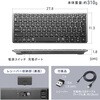 400-SKB087 キーボード Bluetooth/ワイヤレス サンワダイレクト 06835907