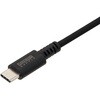 500-USB108BK USB TypeCケーブル データブロッカーアダプタ付き PD60W対応 サンワダイレクト 06835916