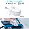 700-TAP094W 電源タップ モバイルタイプ PD65W対応 サンワダイレクト 06835932