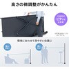 100-PRS030 プロジェクタースクリーン 床置き式 超短焦点対応 サンワダイレクト 06836002
