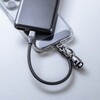 500-USB105BK USB TypeCケーブル ショートストラップ型 PD240W対応 サンワダイレクト 06836020