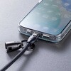 500-USB105BK USB TypeCケーブル ショートストラップ型 PD240W対応 サンワダイレクト 06836020