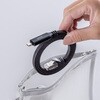 500-LAN6KCFL01 LANケーブル CAT6 USB TypeC変換 サンワダイレクト 06836029
