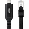 500-LAN6KCFL01 LANケーブル CAT6 USB TypeC変換 サンワダイレクト 06836029
