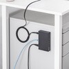 500-LAN6KCFL01 LANケーブル CAT6 USB TypeC変換 サンワダイレクト 06836029