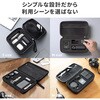 200-BAGIN045BK ガジェットケース セミハード サンワダイレクト 06836038