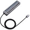 400-HUBA23GM-12 USBハブ USB 5Gbps スイッチ付き サンワダイレクト 06836099