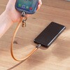 500-USB107BR USB TypeCケーブル ハンドストラップ型 PD240W対応 サンワダイレクト 06836126