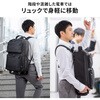 200-BAGCR017BK キャリングバッグ キャリータイプ リュック サンワダイレクト 06836142
