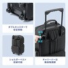 200-BAGCR017BK キャリングバッグ キャリータイプ リュック サンワダイレクト 06836142