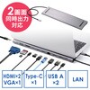400-VGA028 ドッキングステーション USB TypeC サンワダイレクト 06836160