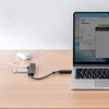 400-HUBAC57BK USBハブ USB 5Gbps 変換アダプタ付き サンワダイレクト 06836178