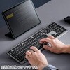 400-SKB082BG キーボード Bluetooth/ワイヤレス サンワダイレクト 06836196