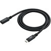 500-USB104-1 USB TypeC延長ケーブル USB 5Gbps PD100W対応 サンワダイレクト 06836212