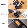 200-BAGIN040CL ガジェットポーチ クリア サンワダイレクト 06836291
