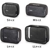 200-BAGIN040CL ガジェットポーチ クリア サンワダイレクト 06836291