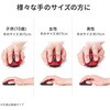 400-MABS225R IRセンサーマウス Bluetooth5.2 静音充電式 サンワダイレクト 06836300