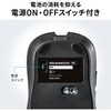 400-MAWS222BK ブルーLEDマウス ワイヤレス 静音 サンワダイレクト 06836336