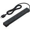 700-TAP086-15BK 電源タップ 雷ガード付き サンワダイレクト 06836352