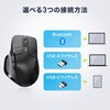 400-MAWB234 ブルーLEDマウス Bluetooth/ワイヤレス 高速スクロール サンワダイレクト 06836379