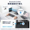400-MAWB234 ブルーLEDマウス Bluetooth/ワイヤレス 高速スクロール サンワダイレクト 06836379