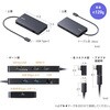 400-HUBCP25BK ドッキングステーション USB TypeC サンワダイレクト 06836388