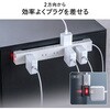 700-TAP086-3W 電源タップ 雷ガード付き サンワダイレクト 06836422