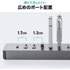 400-HUBCP60GM USBハブ USB TypeC サンワダイレクト 06836467