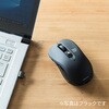 400-MAWS222R ブルーLEDマウス ワイヤレス 静音 サンワダイレクト 06836492