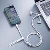 500-USB108W USB TypeCケーブル データブロッカーアダプタ付き PD60W対応 サンワダイレクト 06836501