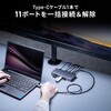 400-VGA025 ドッキングステーション USB TypeC サンワダイレクト 06836510