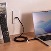 500-LAN6KCFL02 LANケーブル CAT6 USB TypeC変換 サンワダイレクト 06836519