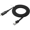500-LAN6KCFL02 LANケーブル CAT6 USB TypeC変換 サンワダイレクト 06836519